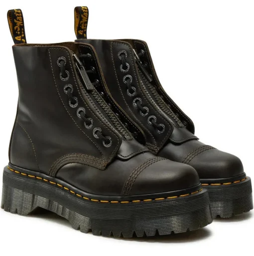 Anfibio Dr Martens Sinclair in pelle spazzolata
