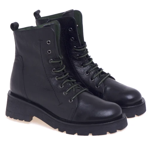 Anfibio Felmini in pelle con zip