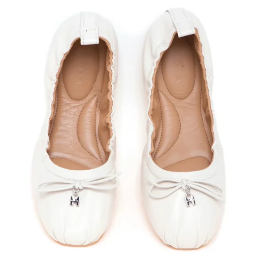 Ballerina Hogan H684 in pelle con fiocco