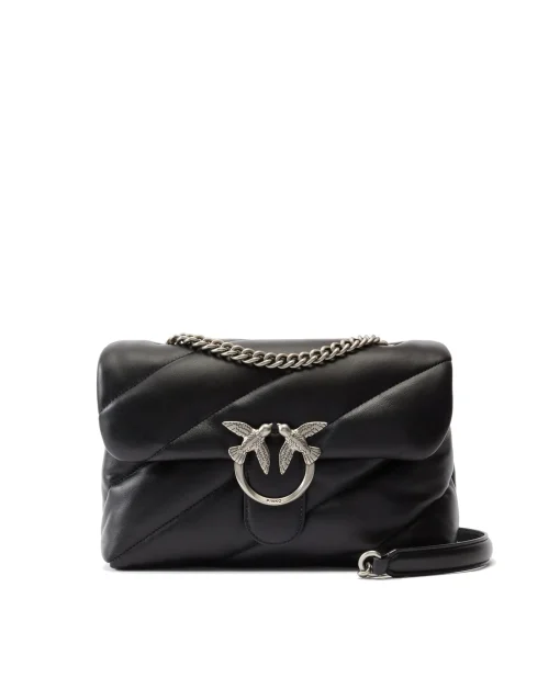 Borsa a spalla Pinko Classic Love Bag Puff Maxi Quilt in pelle