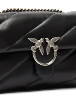 Borsa a spalla Pinko Classic Love Bag Puff Maxi Quilt in pelle