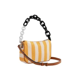 Borsa a tracolla Furla Moon in tessuto