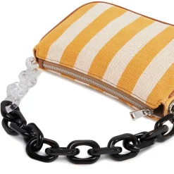 Borsa a tracolla Furla Moon in tessuto