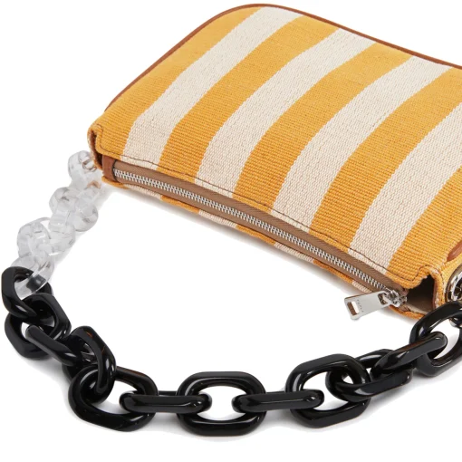 Borsa a tracolla Furla Moon in tessuto