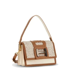 Borsa a tracolla Hogan H-bag in rafia