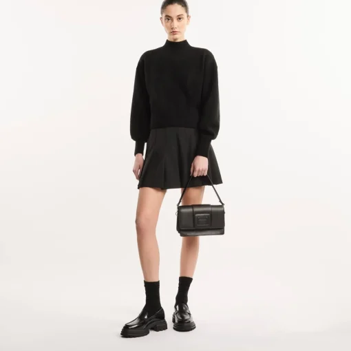 Borsa a tracolla Hogan H-Bag in pelle martellata