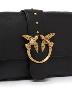 Borsa Pinko Love Bag Slouchy a tracolla in pelle morbida