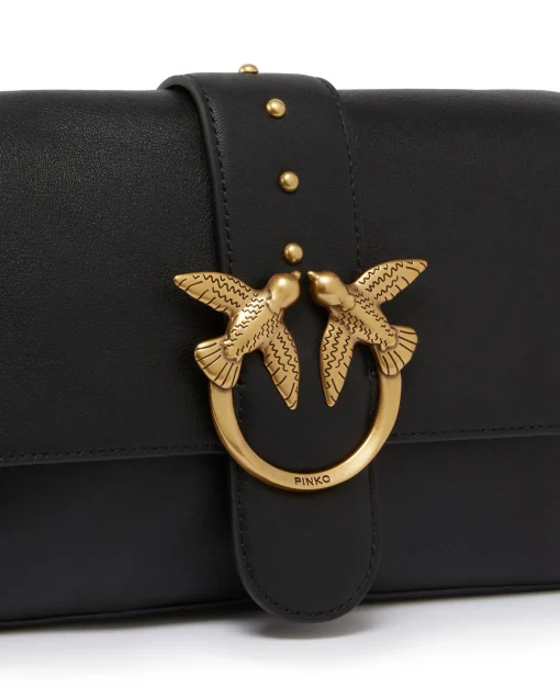 Borsa Pinko Love Bag Slouchy a tracolla in pelle morbida