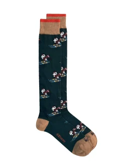 Calza lunga In The Box "Mickey Ski Allover".