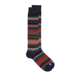 Calze lunghe In The Box con motivo Stripe Multicolor