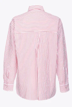 Camicia seersucker Pinko a righe