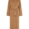 Cappotto Marella in pura lana con cintura