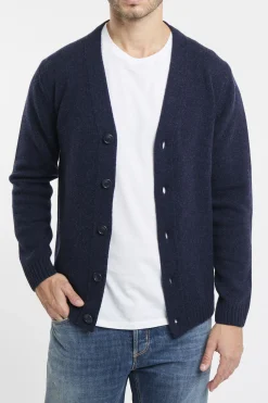 Cardigan con bottoni Daniele Fiesoli in lana merino extrafine