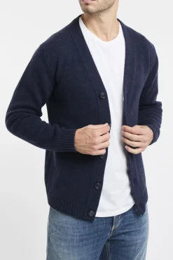 Cardigan con bottoni Daniele Fiesoli in lana merino extrafine