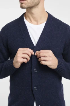 Cardigan con bottoni Daniele Fiesoli in lana merino extrafine