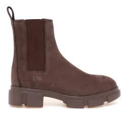 Chelsea boot Copenhagen in nabuck con suola in gomma