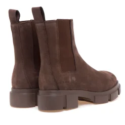 Chelsea boot Copenhagen in nabuck con suola in gomma