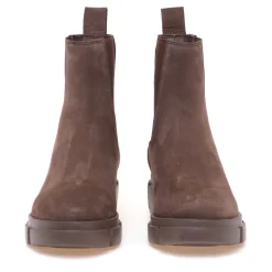 Chelsea boot Copenhagen in nabuck con suola in gomma