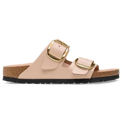 Ciabatta Birkenstock Arizona Big Buckle in pelle laccata