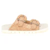 Ciabatta Pons Quintana in pelle intrecciata con doppia fascia