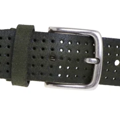 Cintura Gavazzeni in camoscio forato