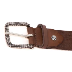 Cintura Gavazzeni in pelle stampata