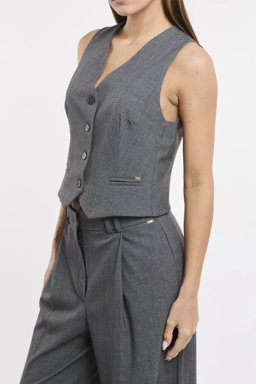 Gilet Kaos in poliviscosa
