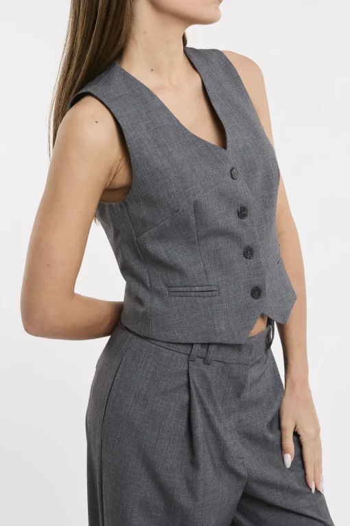 Gilet Kaos in poliviscosa