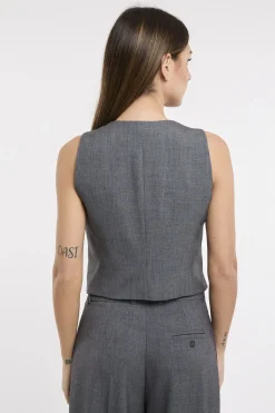 Gilet Kaos in poliviscosa