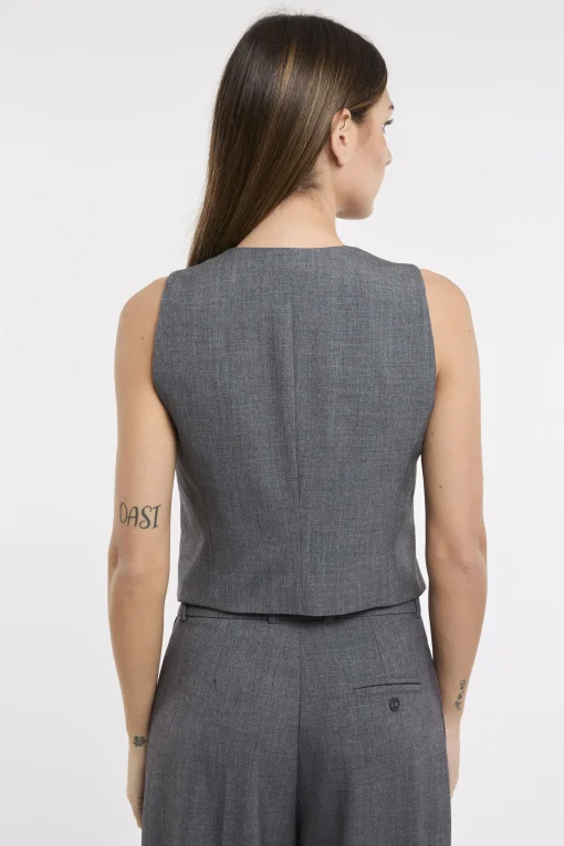 Gilet Kaos in poliviscosa
