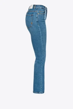 Jeans bootcut cinque tasche Pinko in denim stretch