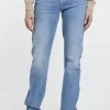 Jeans cinque tasche Pinko stright-fit in cotone