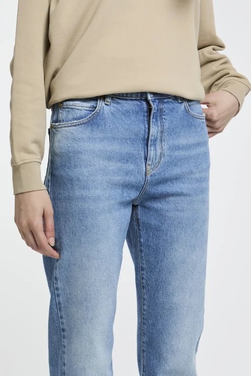 Jeans cinque tasche Pinko stright-fit in cotone