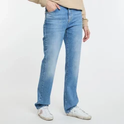 Jeans cinque tasche Pinko stright-fit in cotone