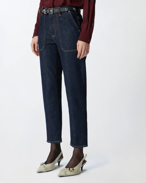Jeans Pinko in denim scuro