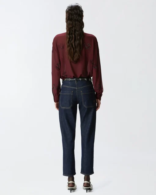 Jeans Pinko in denim scuro