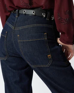 Jeans Pinko in denim scuro