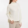 Maglia collo alto kaos in lana