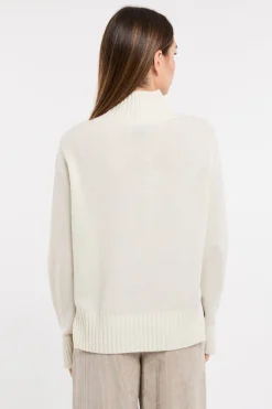 Maglia collo alto kaos in lana