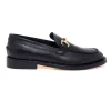 Mocassino Anna F. in pelle con morsetto