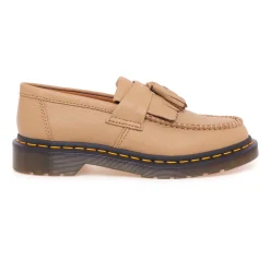 Mocassino Dr Martens Adrian in pelle con frangia e nappine