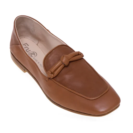 Mocassino Fru.it in pelle con morsetto