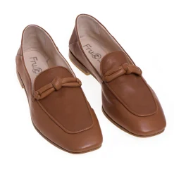 Mocassino Fru.it in pelle con morsetto
