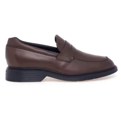 Mocassino Hogan H576 in pelle anticata