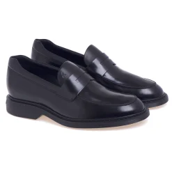 Mocassino Hogan H576 in pelle spazzolata