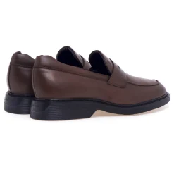 Mocassino Hogan H576 in pelle anticata