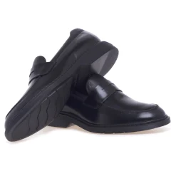 Mocassino Hogan H576 in pelle spazzolata