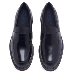 Mocassino Hogan H576 in pelle spazzolata