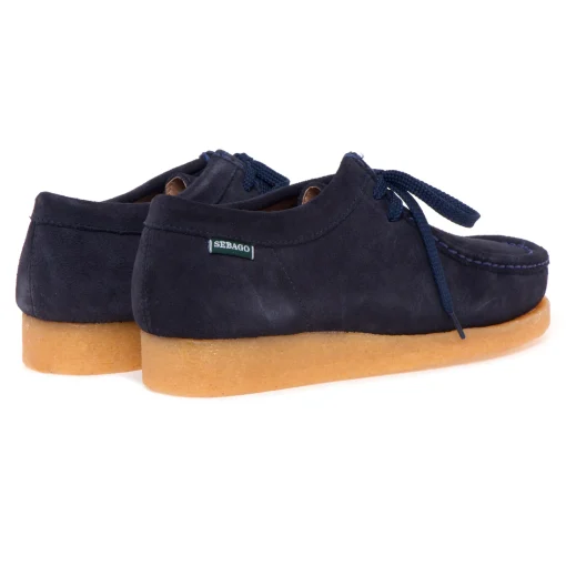 Mocassino Sebago "Koala" in camoscio con fondo para