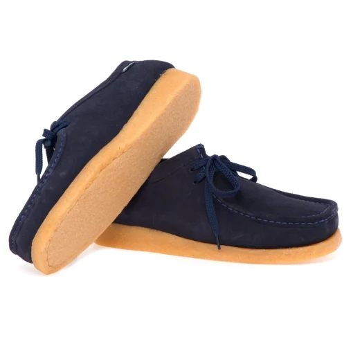 Mocassino Sebago "Koala" in camoscio con fondo para